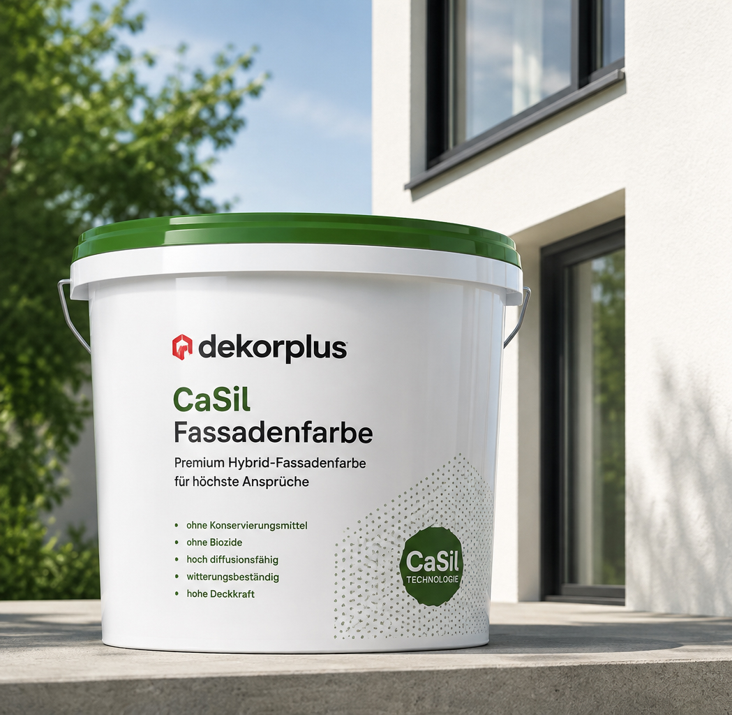 DEKORPLUS CaSil Fassadenfarbe im Eimer