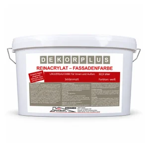 Reinacryl-Fassadenfarbe – DEKORPLUS