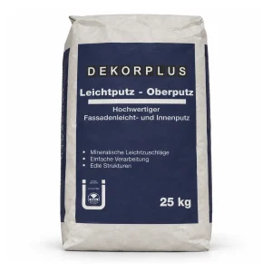 Leichtputz-Roll- und Modellierputz – DEKORPLUS